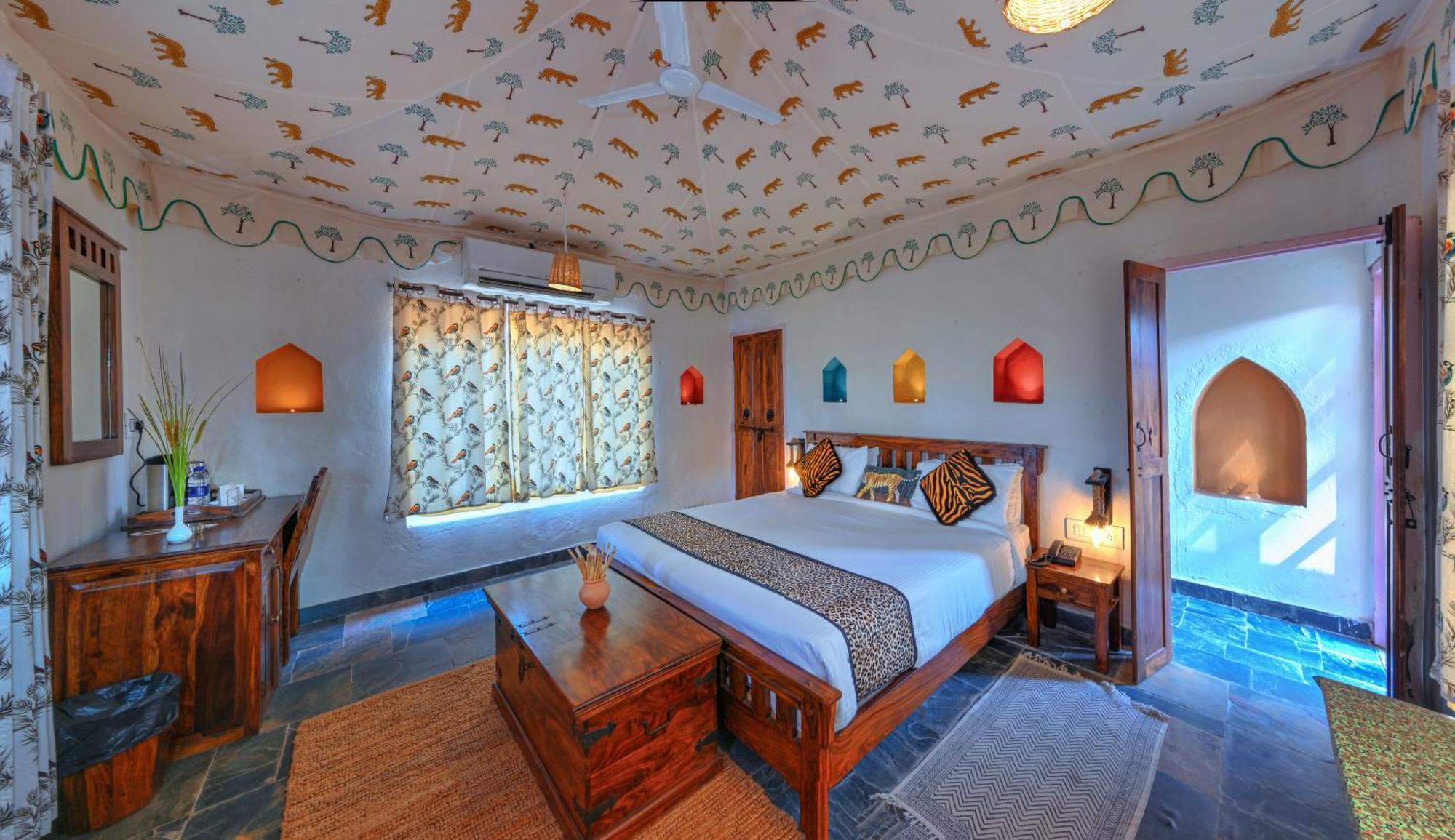 Bagh Serai - Rustic Cottage With Private Pool Sawai Madhopur Exterior foto