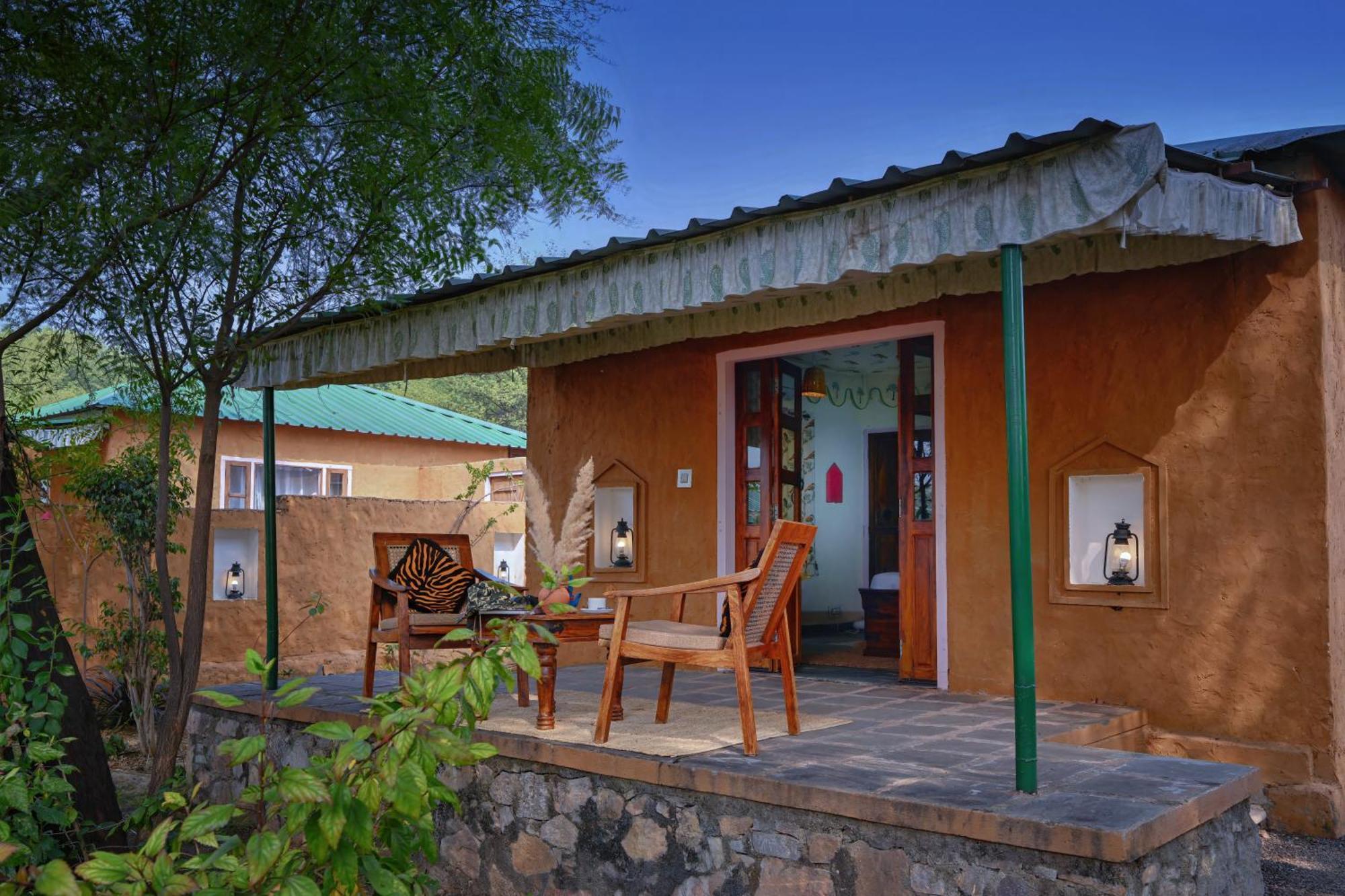 Bagh Serai - Rustic Cottage With Private Pool Sawai Madhopur Exterior foto