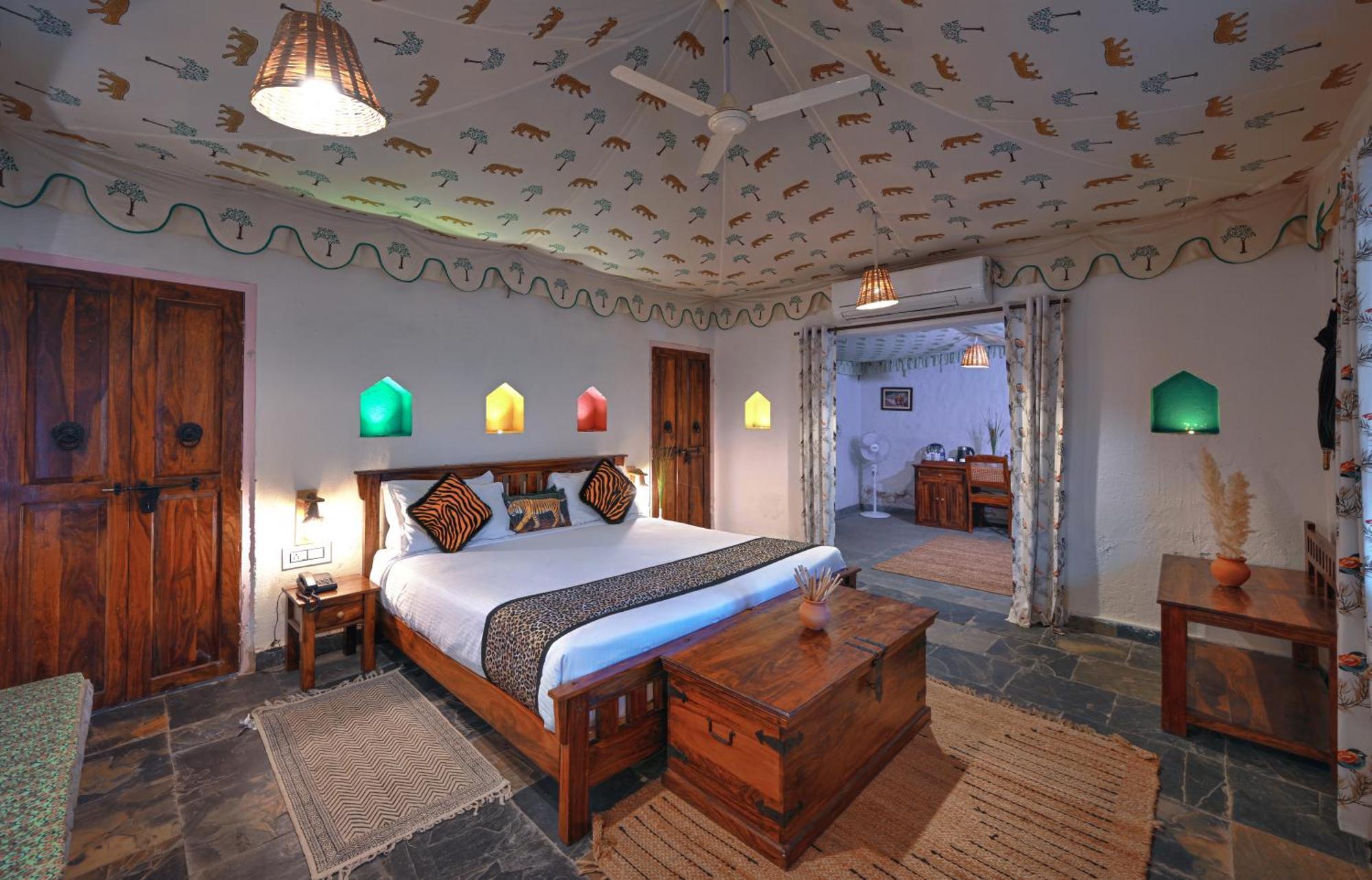 Bagh Serai - Rustic Cottage With Private Pool Sawai Madhopur Exterior foto