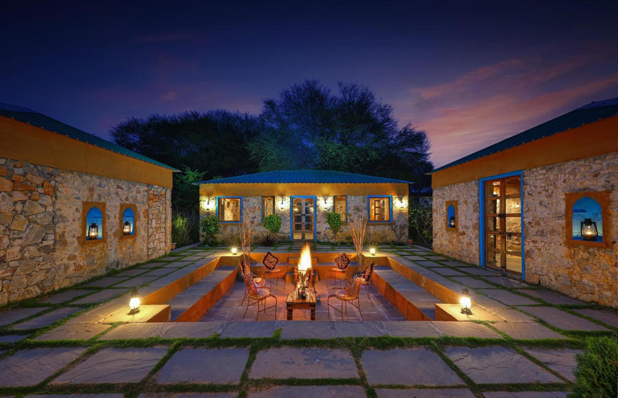 Bagh Serai - Rustic Cottage With Private Pool Sawai Madhopur Exterior foto